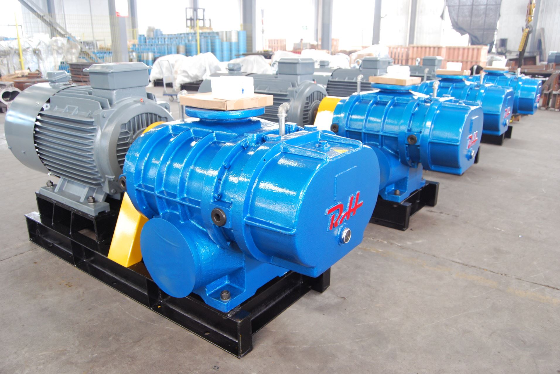 keynotes for roots blower test operation